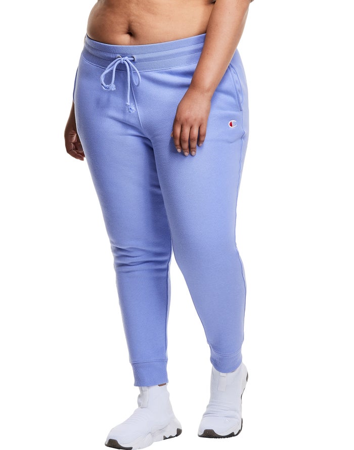 Champion Joggingbroek Dames - Blauw - Plus Reverse Weave ( 578293-AWZ )